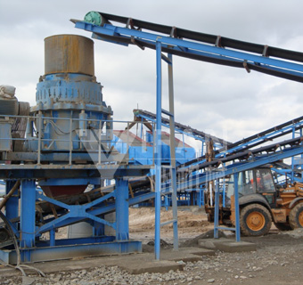 機制砂生產(chǎn)線生產(chǎn)現(xiàn)場