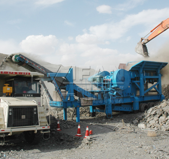 移動式破碎站生產(chǎn)線